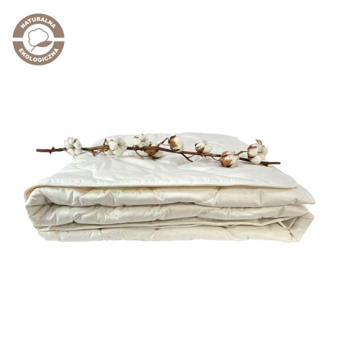 Kołdra naturalna całoroczna ecotton 180x200cm Kołdra naturalna całoroczna ecotton 180x200cm