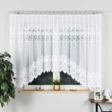 DEMETRIA Firanka żakardowa gotowa, 160x400cm, kolor biały 017480