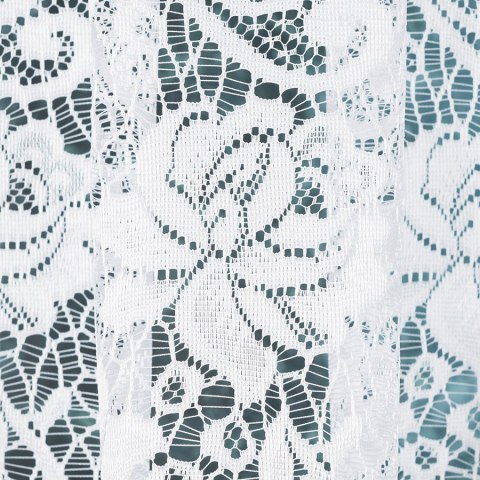 DEMETRIA Firanka żakardowa gotowa, 160x400cm, kolor biały 017480