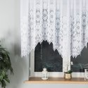 EMILIA Firanka żakardowa gotowa fala, 120x340cm, kolor biały 181040/FBF/001/340120/1