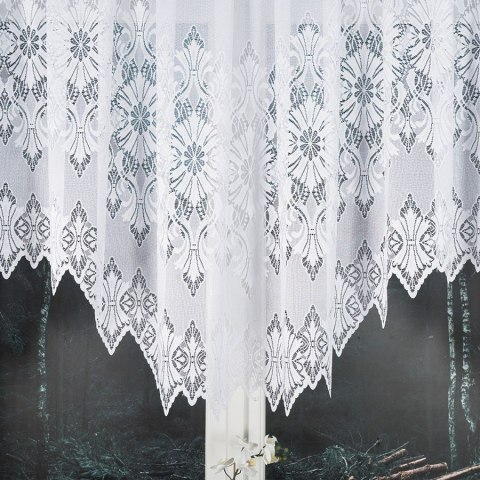 EMILIA Firanka żakardowa gotowa fala, 120x340cm, kolor biały 181040/FBF/001/340120/1 EMILIA Firanka żakardowa gotowa fala, 120x340cm, kolor biały 181040/FBF/001/340120/1