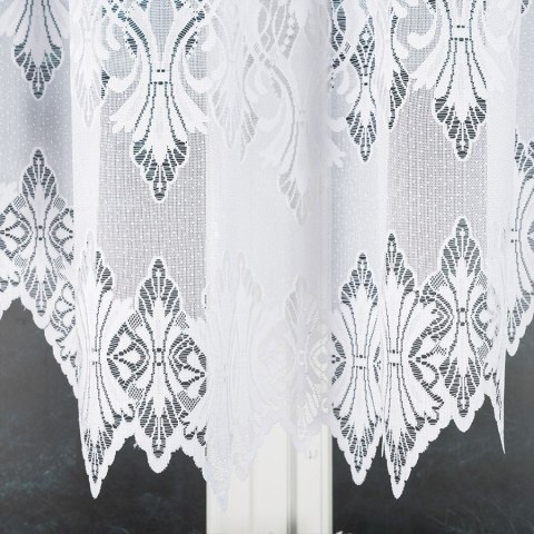 EMILIA Firanka żakardowa gotowa fala, 120x340cm, kolor biały 181040/FBF/001/340120/1 EMILIA Firanka żakardowa gotowa fala, 120x340cm, kolor biały 181040/FBF/001/340120/1