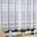 Firanka żakardowa, pasowa, wys. 140cm, kolor biały 018960