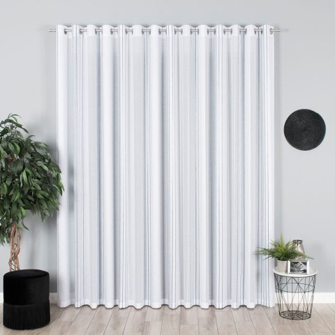 Tkanina dekoracyjna, szer.300cm, granatowe pionowe po całości 433000/000/001/300000/1 Tkanina dekoracyjna, szer.300cm, granatowe pionowe po całości 433000/000/001/300000/1