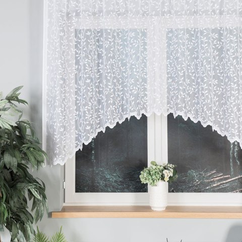 ZUZANNA Firanka żakardowa gotowa ze wzorem po całości, 130x250cm, kolor biały 023058/FBL/001/250130/1 ZUZANNA Firanka żakardowa gotowa ze wzorem po całości, 130x250cm, kolor biały 023058/FBL/001/250130/1