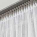 Firanka fantazyjna z ołowianką, wys. 300cm, kolor biały ze złotą nitką 318461/OLO/001/000300/1