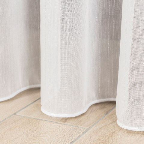 Firanka fantazyjna z ołowianką, wys. 300cm, kolor biały ze srebrną nitką 318461/OLO/002/000300/1 Firanka fantazyjna z ołowianką, wys. 300cm, kolor biały ze srebrną nitką 318461/OLO/002/000300/1