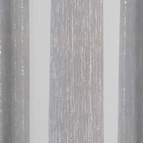 Firanka fantazyjna z ołowianką, wys. 300cm, kolor biały ze srebrną nitką 318461/OLO/002/000300/1 Firanka fantazyjna z ołowianką, wys. 300cm, kolor biały ze srebrną nitką 318461/OLO/002/000300/1