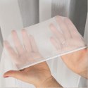 Firanka fantazyjna z ołowianką, wys. 300cm, kolor biały z neonową nitką 318461/OLO/003/000300/1