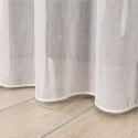 Firanka fantazyjna ze wzorem po całości z ołowianką, wys.320cm, kolor biały z beżowym 027410/OLO/018/000320/1