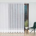 Firanka żakardowa ze wzorem po całości, wys. 250cm, kolor biały 023419/000/001/000250/1