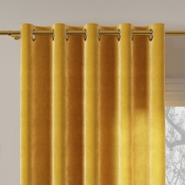 VELVI Tkanina na zasłony, wys. 300cm, kolor 009 żółty VELVI0/TDP/009/000300/1