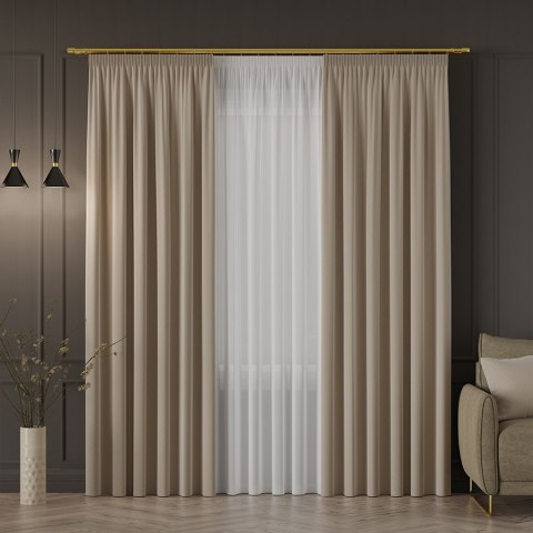LIMA Tkanina na zasłony, wys. 300cm, kolor 012 cappuccino 318287/TDP/012/000300/1 LIMA Tkanina na zasłony, wys. 300cm, kolor 012 cappuccino 318287/TDP/012/000300/1