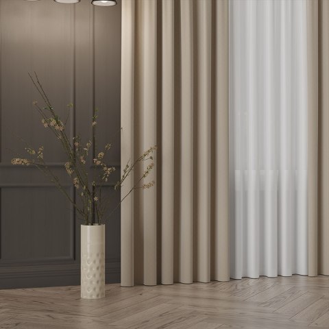 LIMA Tkanina na zasłony, wys. 300cm, kolor 012 cappuccino 318287/TDP/012/000300/1 LIMA Tkanina na zasłony, wys. 300cm, kolor 012 cappuccino 318287/TDP/012/000300/1