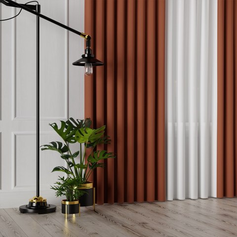 LIMA Tkanina na zasłony, wys. 300cm, kolor 036 rdzawy 318287/TDP/036/000300/1 LIMA Tkanina na zasłony, wys. 300cm, kolor 036 rdzawy 318287/TDP/036/000300/1