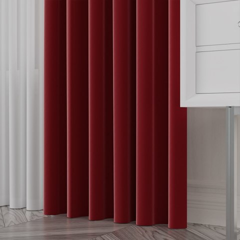 LIMA Tkanina na zasłony, wys. 300cm, kolor 046 czerwony 318287/TDP/046/000300/1 LIMA Tkanina na zasłony, wys. 300cm, kolor 046 czerwony 318287/TDP/046/000300/1