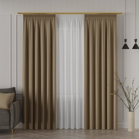 LIMA Tkanina na zasłony, wys. 300cm, kolor 051 ciepły brązowy 318287/TDP/051/000300/1 LIMA Tkanina na zasłony, wys. 300cm, kolor 051 ciepły brązowy 318287/TDP/051/000300/1
