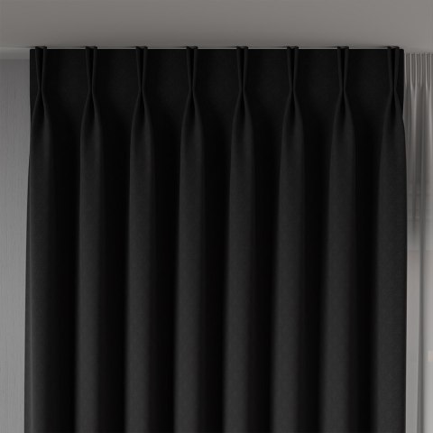 LIMA Tkanina na zasłony, wys. 300cm, kolor 075 czarny 318287/TDP/075/000300/1 LIMA Tkanina na zasłony, wys. 300cm, kolor 075 czarny 318287/TDP/075/000300/1