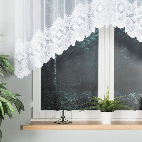 LUCYNA Firanka żakardowa gotowa, 120x250cm, kolor biały 015079/FBL/001/250120/1 LUCYNA Firanka żakardowa gotowa, 120x250cm, kolor biały 015079/FBL/001/250120/1