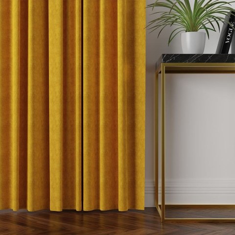 MILAS Zasłona gotowa na taśmie, 250x140cm, kolor 047 szafranowy MILAS0/ZGT/047/140250/1 MILAS Zasłona gotowa na taśmie, 250x140cm, kolor 047 szafranowy MILAS0/ZGT/047/140250/1