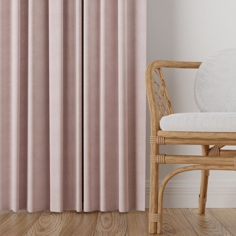 MILAS Zasłona gotowa na taśmie, 250x140cm, kolor 444 pastelowy różowy MILAS0/ZGT/444/140250/1 MILAS Zasłona gotowa na taśmie, 250x140cm, kolor 444 pastelowy różowy MILAS0/ZGT/444/140250/1