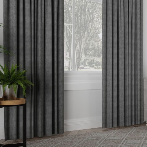 MILAS Zasłona gotowa na taśmie, 250x140cm, kolor 798 ciemny szary MILAS0/ZGT/798/140250/1 MILAS Zasłona gotowa na taśmie, 250x140cm, kolor 798 ciemny szary MILAS0/ZGT/798/140250/1