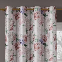 PEONI Tkanina na zasłony VELVET, wys. 295cm, kolor różowy TD0006/TDP/001/000295/1