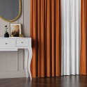 VELVET Tkanina na zasłony, wys. 300cm, kolor 028 rdzawy VELVET/TZP/028/000300/1