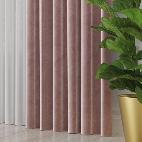VELVET Tkanina na zasłony, wys. 300cm, kolor 035 pastelowy fioletowy VELVET/TZP/035/000300/1 VELVET Tkanina na zasłony, wys. 300cm, kolor 035 pastelowy fioletowy VELVET/TZP/035/000300/1