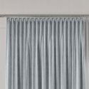 VELVET Tkanina na zasłony, wys. 300cm, kolor 060 szaro-niebieski VELVET/TZP/060/000300/1