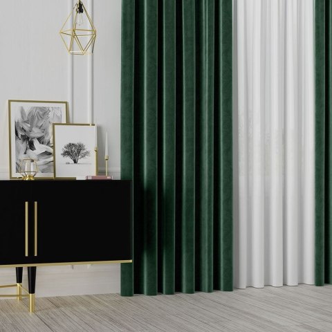 VELVET Tkanina na zasłony, wys. 300cm, kolor 107 ciemny zielony VELVET/TZP/107/000300/1 VELVET Tkanina na zasłony, wys. 300cm, kolor 107 ciemny zielony VELVET/TZP/107/000300/1