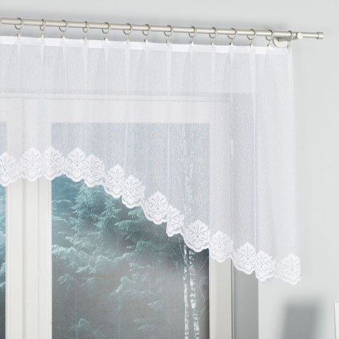 ŻAKLINA Firanka żakardowa gotowa, 80x250cm, kolor biały 023405/FBL/001/250080/1 ŻAKLINA Firanka żakardowa gotowa, 80x250cm, kolor biały 023405/FBL/001/250080/1