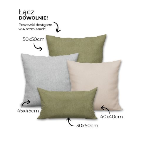 MILAS Poszewka dekoracyjna, 40x40cm, kolor 370 chłodny jasny beżowy MILAS0/POP/370/040040/1 MILAS Poszewka dekoracyjna, 40x40cm, kolor 370 chłodny jasny beżowy MILAS0/POP/370/040040/1