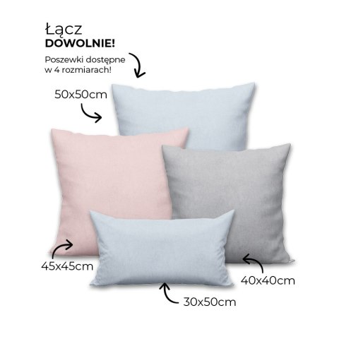 MILAS Poszewka dekoracyjna, 50x50cm, kolor 792 chłodny szary MILAS0/POP/792/050050/1 MILAS Poszewka dekoracyjna, 50x50cm, kolor 792 chłodny szary MILAS0/POP/792/050050/1