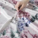 PEONI Bieżnik wodoodporny VELVET, 40x180cm, kolor różowy TD0006/KSP/L01/040180/1