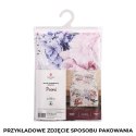 PEONI Bieżnik wodoodporny VELVET, 40x180cm, kolor różowy TD0006/KSP/L01/040180/1