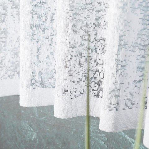 Zazdrostka żakardowa, wysokość 60cm, kolor 001 biały 043233/000/001/000060/1 Zazdrostka żakardowa, wysokość 60cm, kolor 001 biały 043233/000/001/000060/1