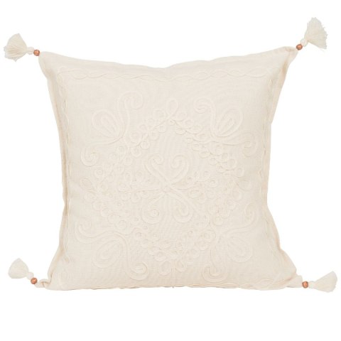 Poszewka dekoracyjna BOHO, 40x40cm, kolor kremowy 700012/POP/001/040040/1 Poszewka dekoracyjna BOHO, 40x40cm, kolor kremowy 700012/POP/001/040040/1