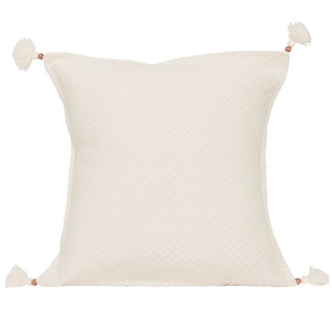 Poszewka dekoracyjna BOHO, 40x40cm, kolor kremowy 700013/POP/001/040040/1 Poszewka dekoracyjna BOHO, 40x40cm, kolor kremowy 700013/POP/001/040040/1