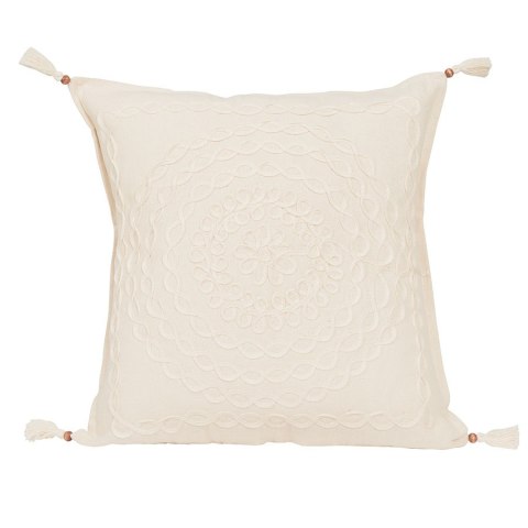Poszewka dekoracyjna BOHO, 40x40cm, kolor kremowy 700028/POP/001/040040/1 Poszewka dekoracyjna BOHO, 40x40cm, kolor kremowy 700028/POP/001/040040/1