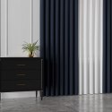 AUGUST Tkanina na zasłony, wys. 320cm, kolor 527 granatowy 065555/TDP/527/000320/1