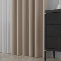 MIRABEL Tkanina na zasłony, wys. 320cm, kolor 915 ciepły beżowy 065579/TDP/915/000320/1