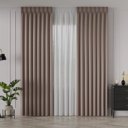 MIRABEL Tkanina na zasłony, wys. 320cm, kolor 918 nude 065579/TDP/918/000320/1
