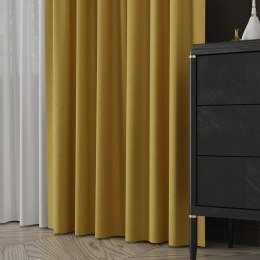 MIRABEL Tkanina na zasłony, wys. 320cm, kolor 925 żółty 065579/TDP/925/000320/1