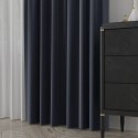 MIRABEL Tkanina na zasłony, wys. 320cm, kolor 926 granatowy 065579/TDP/926/000320/1