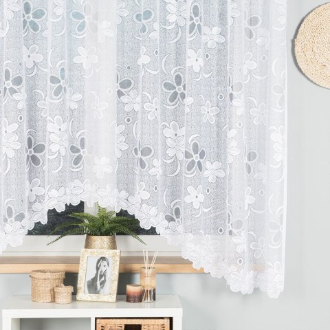 RENATA Firanka żakardowa gotowa, 300x175cm, kolor biały 049885/FBL/001/300175/1