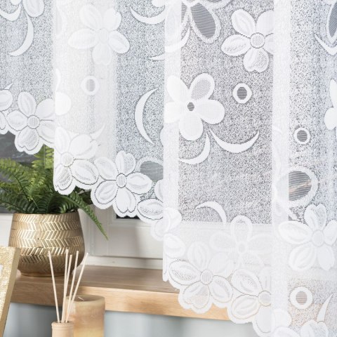 RENATA Firanka żakardowa gotowa, 300x175cm, kolor biały 049885/FBL/001/300175/1