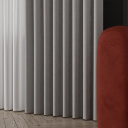 SYBILLA Tkanina na zasłony, wys. 320cm, kolor 100 jasny szary 065551/TDP/100/000320/1