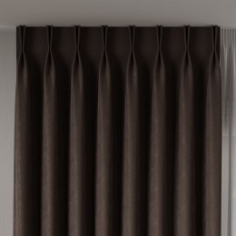 SYBILLA Tkanina na zasłony, wys. 320cm, kolor 107 brązowy 065551/TDP/107/000320/1