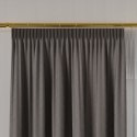 SYBILLA Tkanina na zasłony, wys. 320cm, kolor 109 ciemny szary 065551/TDP/109/000320/1